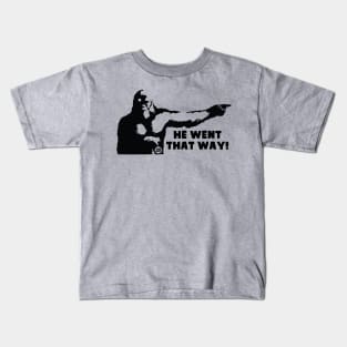 THAT WAY BIGFOOT Kids T-Shirt